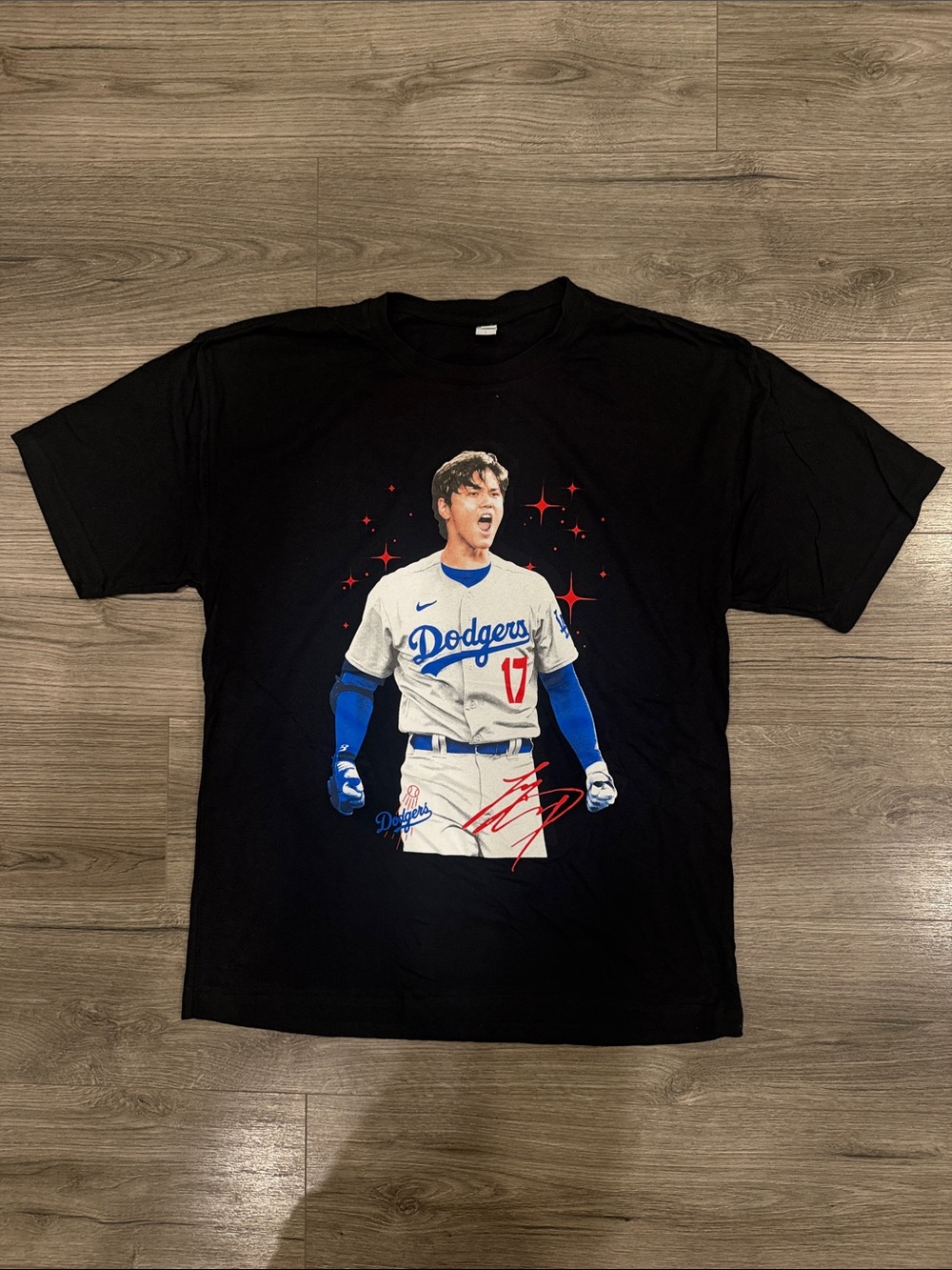 Los Angeles Dodgers Kaiju Ohtani Tee Men’s Size Large
